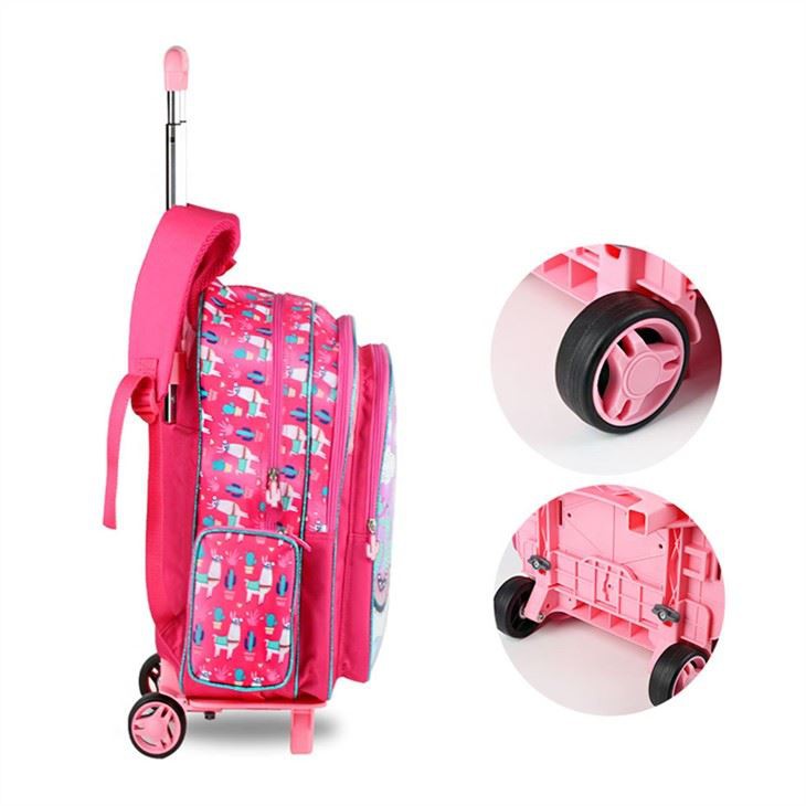 SCHOOL BAG WITH DETACHABLE TROLLEY-side