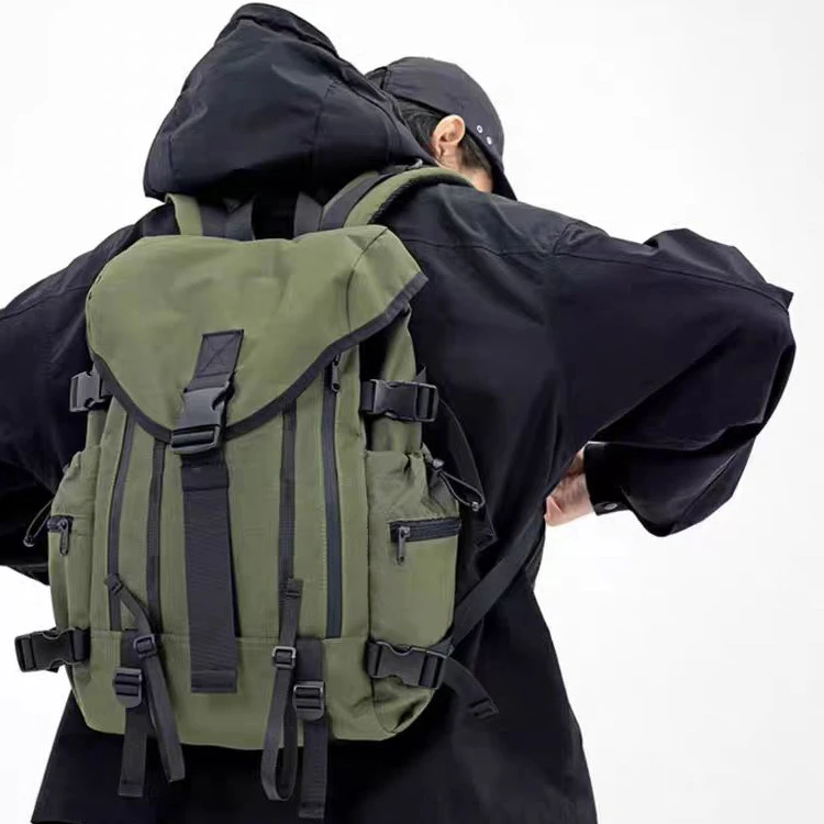 Casual daypack backpacks-olive Casual daypack backpacks-olive